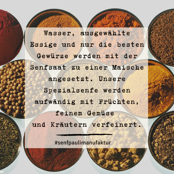 Senfwissen #4: Woraus besteht fertiger Senf?