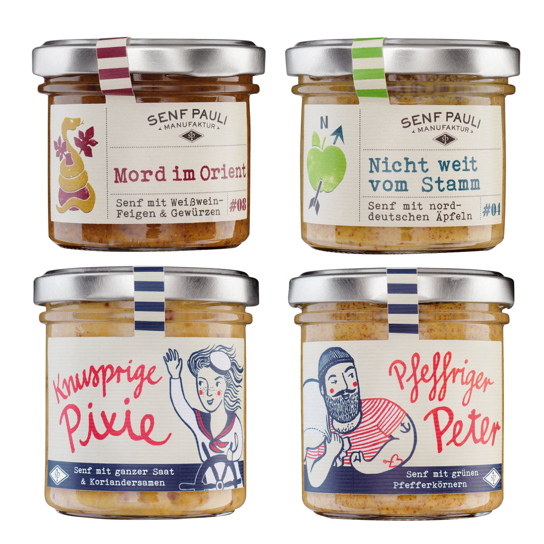 4x Senf 