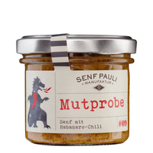 Laden Sie das Bild in den Galerie-Viewer, Senf_Pauli_Mutprobe_Senf_mit_Habaner
