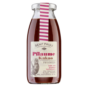 Soße Pflaume & Kakao: Fruchtig